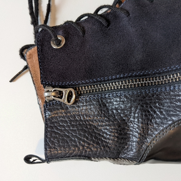 Hispanitas lace + zipper ankle boots - Size 6 - Picture 6 of 7